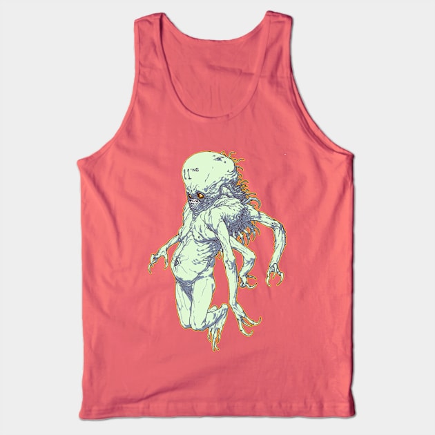 Alien Tank Top by FUELSTAINS